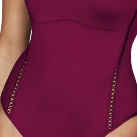 SEA LEVEL Square Neck Scoop Back 1-Piece Swimsuit - Picture 3 of 4